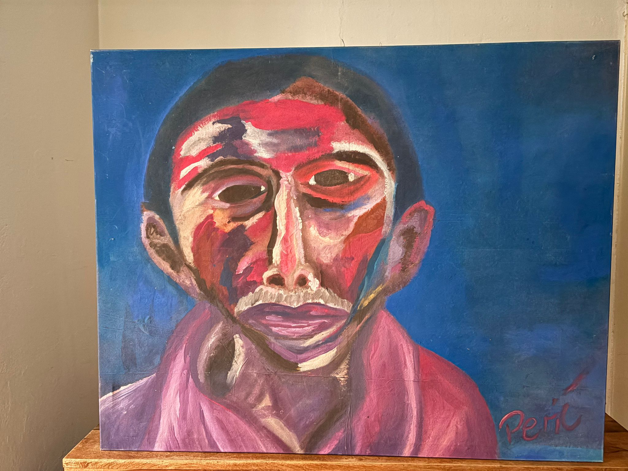 Blue Mandela von Tatjana Perić