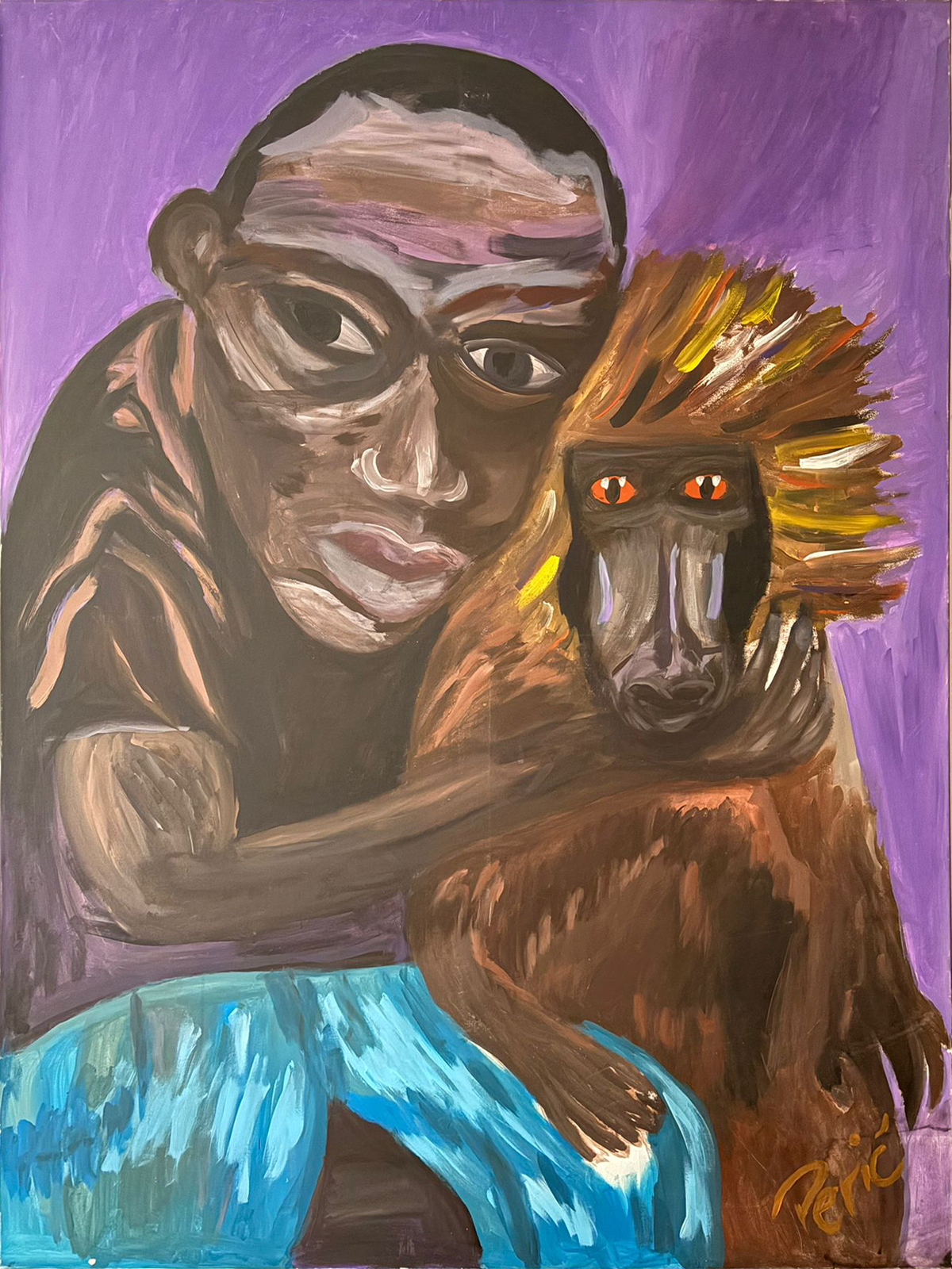 Me and my Monkey von Tatjana Perić